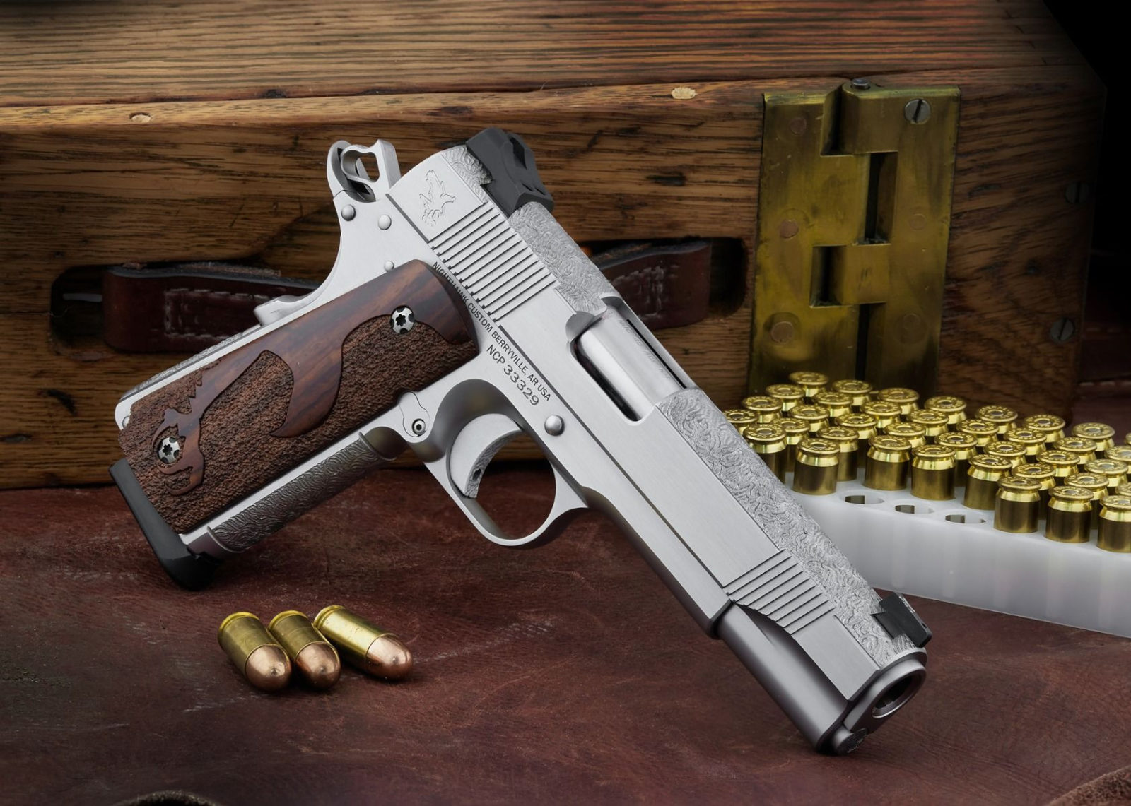 Nighthawk Custom Complete Custom Stipple (CCS) 1911 Pistol