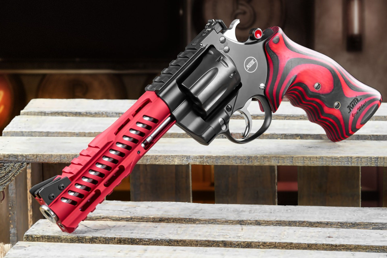 Nighthawk Custom Korth NXA 8-Shot 357 Magnum 6″ Revolver