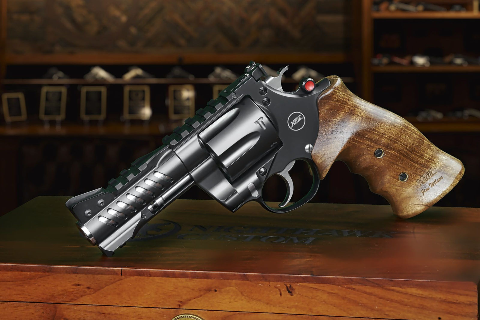 Nighthawk Custom Korth NXR 44 Magnum 4 in Revolver