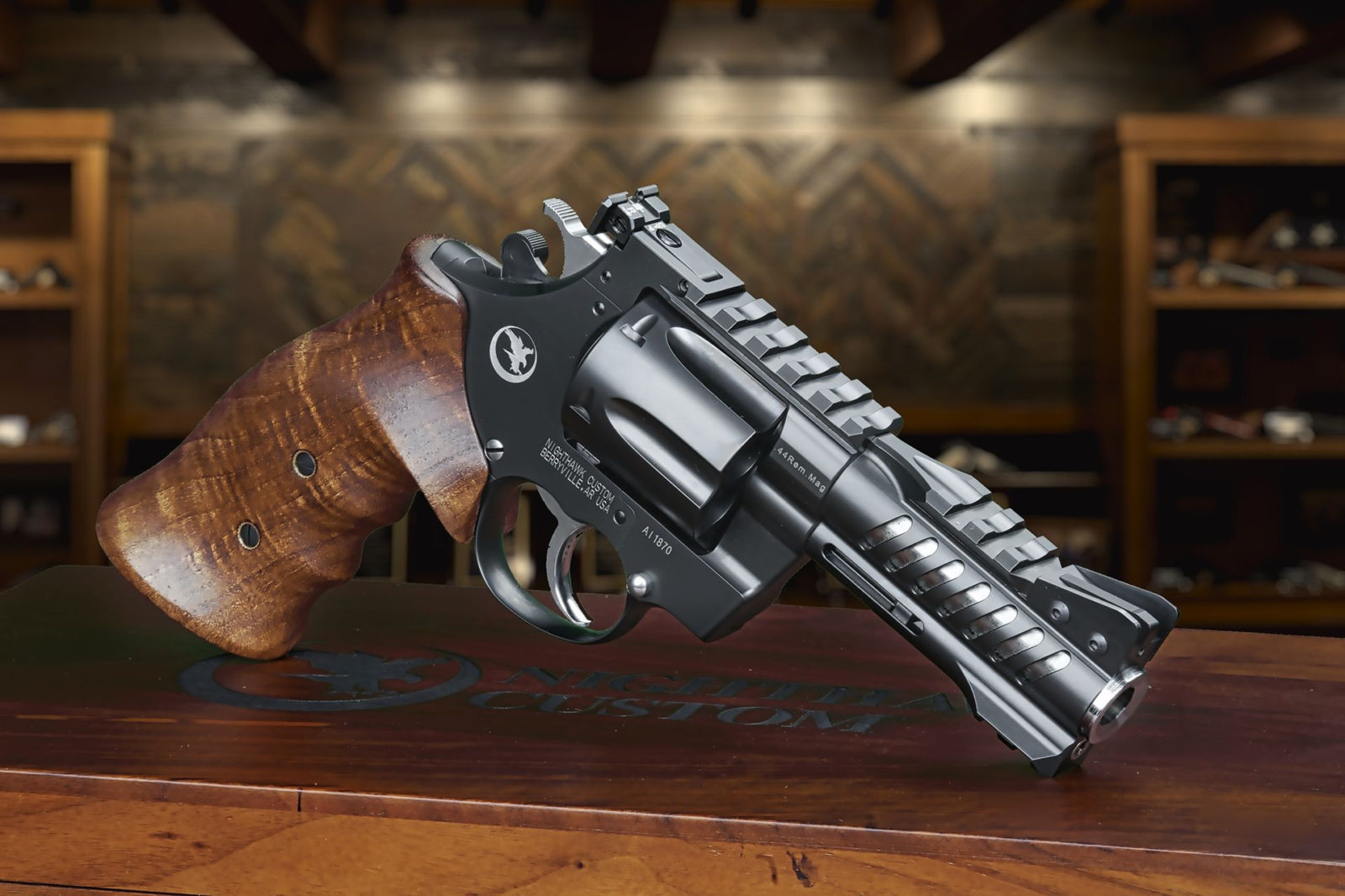 Nighthawk Custom Korth NXR 44 Magnum 4″ Revolver