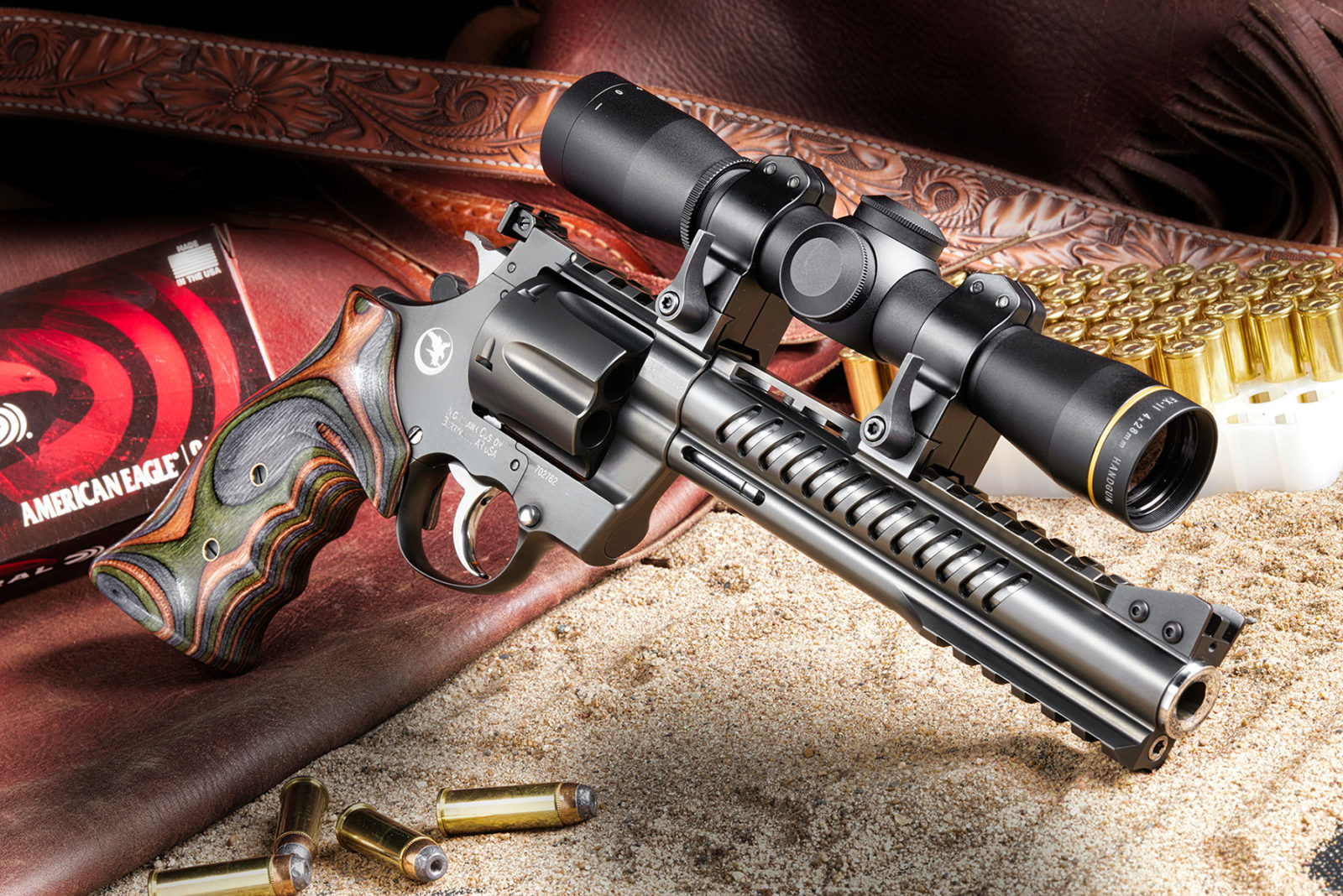 Nighthawk Custom Korth NXR Hunter 44 Magnum 7.5″ Revolver