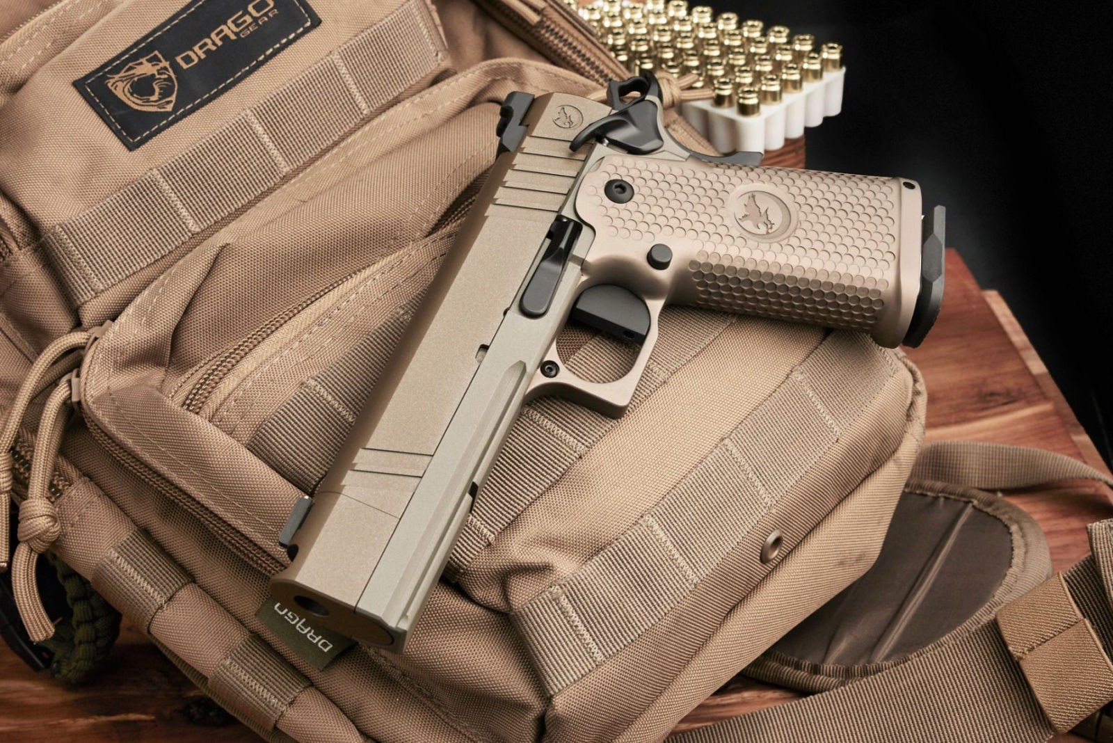 Nighthawk Custom Sand Hawk 1911 Pistol