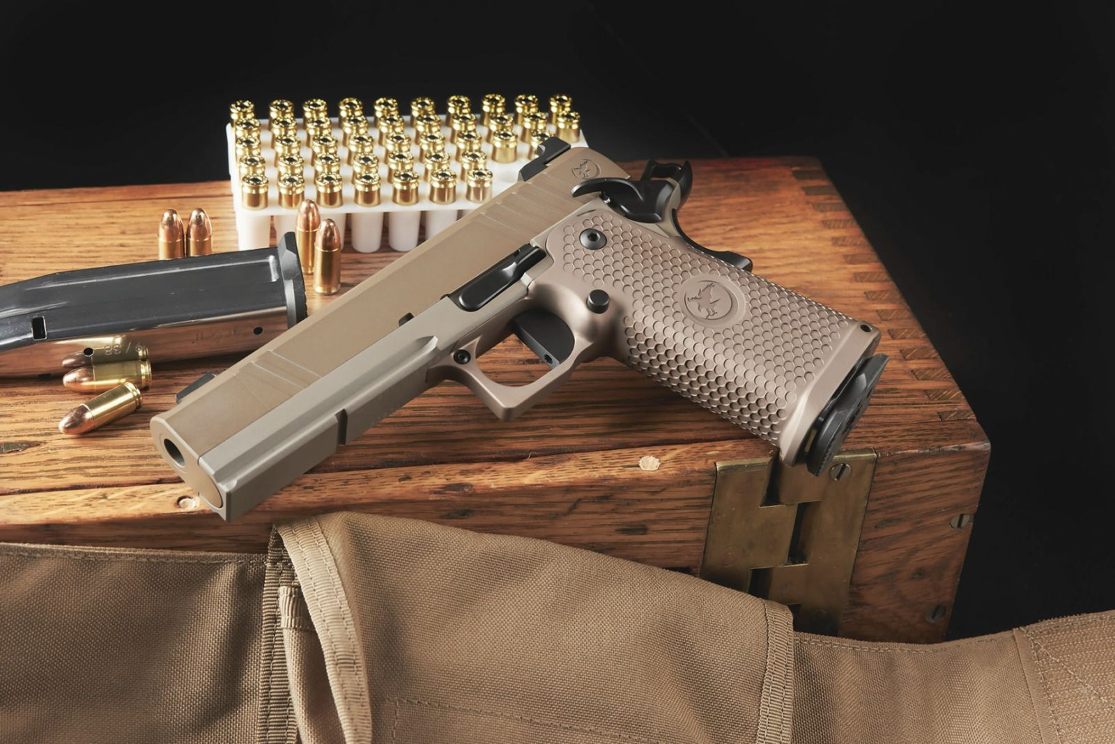 Nighthawk Custom Sand Hawk 1911 Pistol