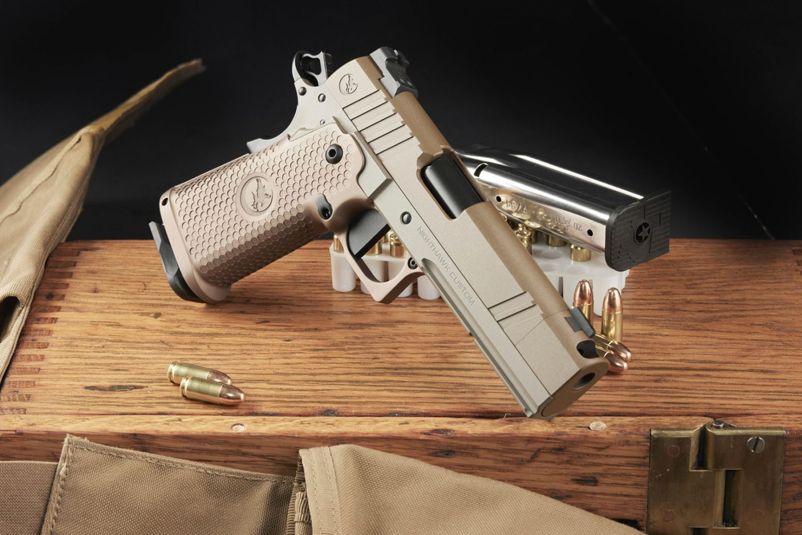 Nighthawk Custom Sand Hawk 1911 Pistol
