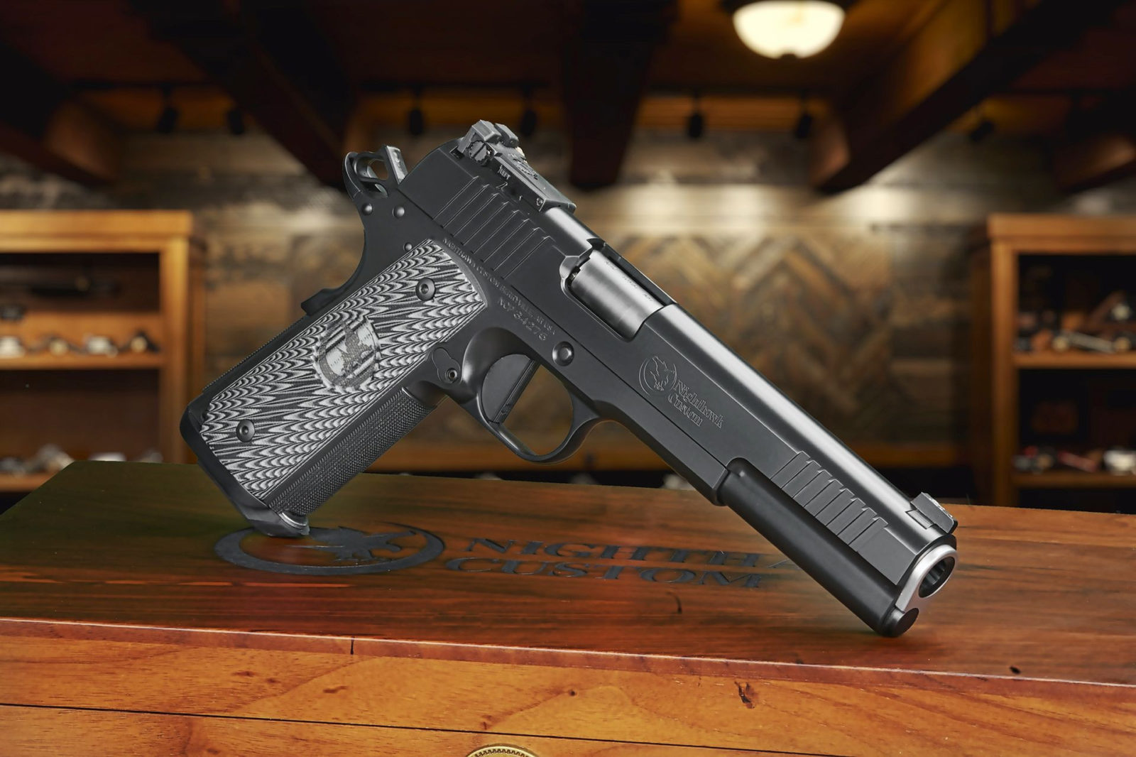 Nighthawk Custom Shadow Hawk Long Slide 1911 Pistol