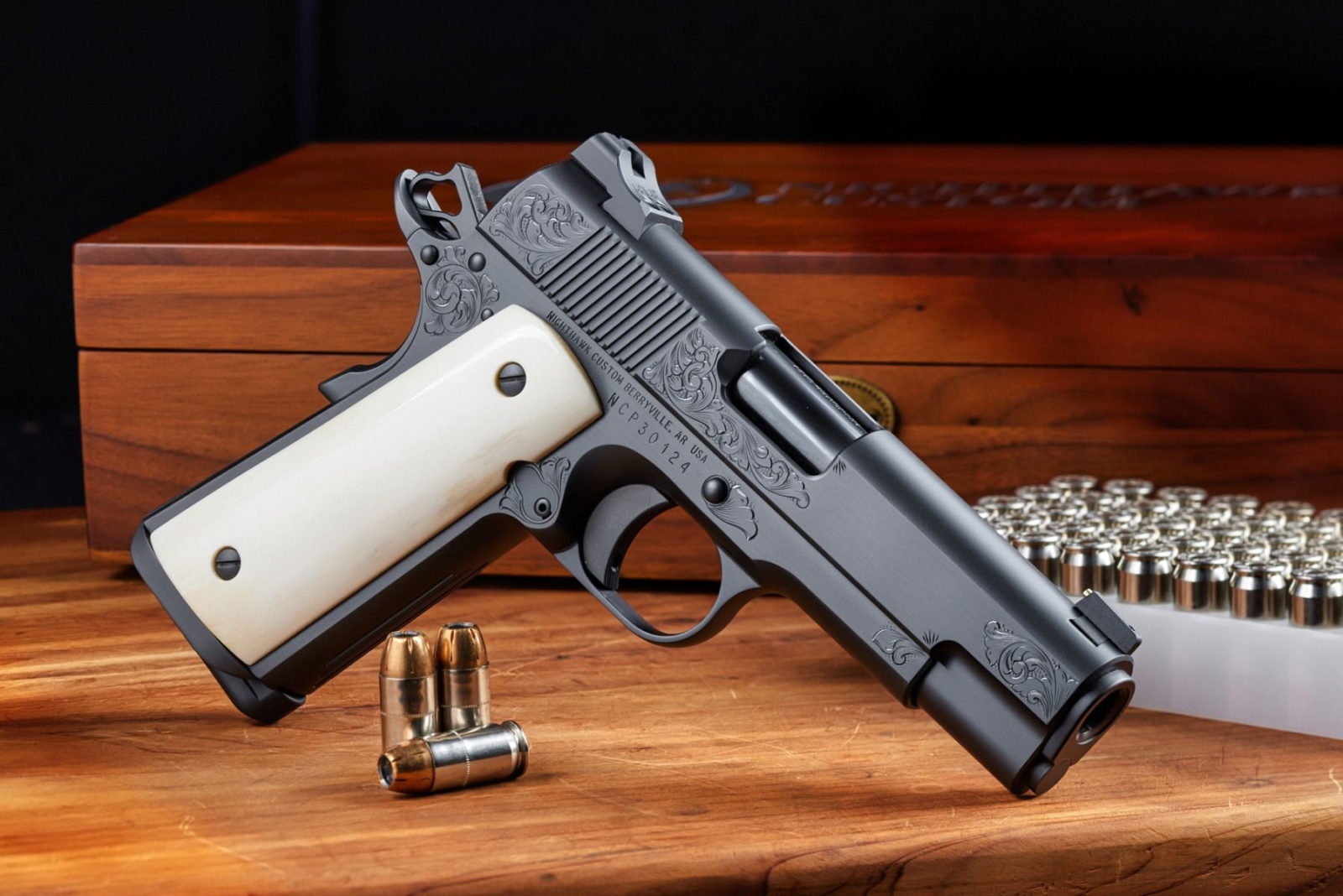 Nighthawk Custom VIP Black 1911 Pistol